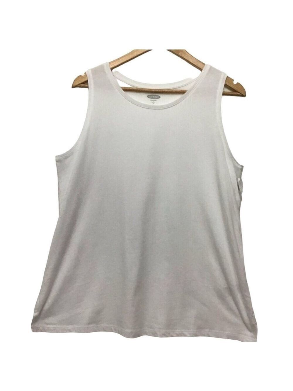 Old Nay active white neutral tanktop soft camisole Large cami basics comfortable